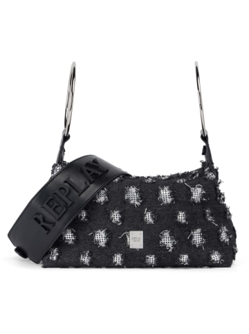 Replay Schoudertas zwart - (B)26 x (H)15 x (D)9 cm