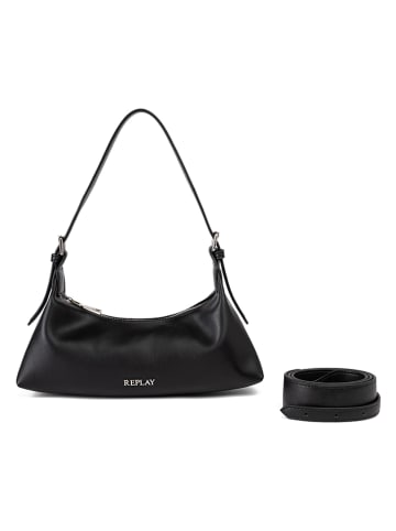 Replay Schultertasche in Schwarz - (B)30 x (H)13 x (T)8 cm