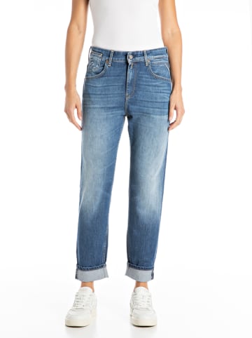 Replay Spijkerbroek - slim boyfit - blauw
