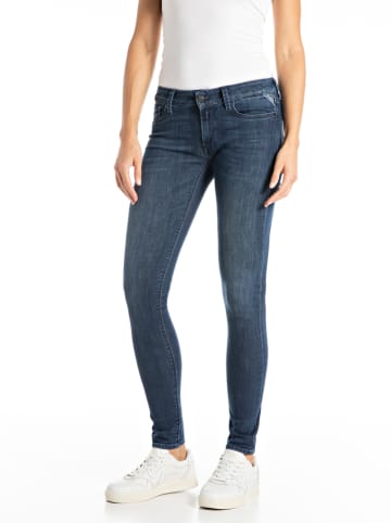 Replay Spijkerbroek - skinny fit - blauw