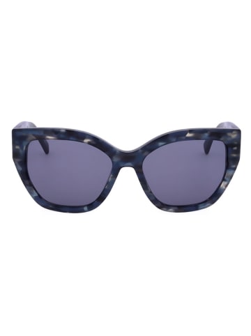 Longchamp Damskie okulary przeciwsłoneczne w kolorze niebiesko-granatowym
