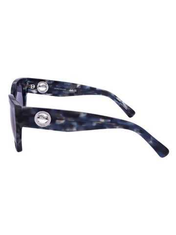 Longchamp Damen-Sonnenbrille in Blau/ Dunkelblau