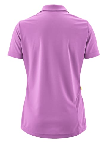 Gonso Koszulka kolarska polo "Pederoa" w kolorze fioletowym