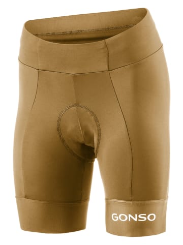 Gonso Fahrradshorts "Essential" in Hellbraun
