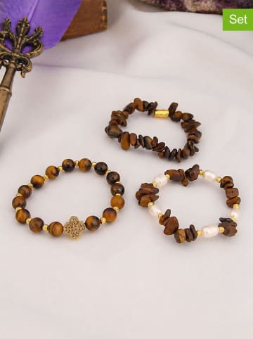 L'Atelier de Gaia 3-delige set: armbanden