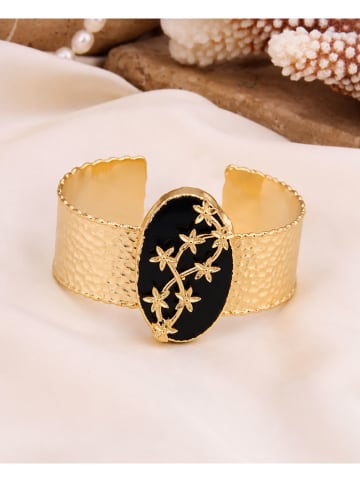 L'Atelier de Gaia Vergulde armband met edelsteen