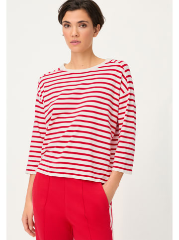 Olsen Sweter w kolorze czerwono-białym