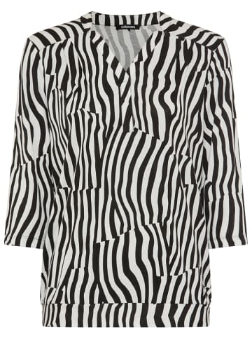 Olsen Blouse wit/zwart