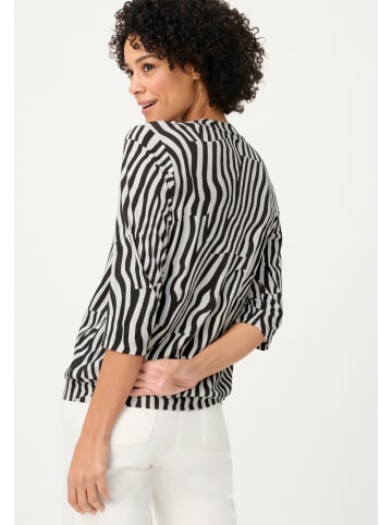 Olsen Blouse wit/zwart