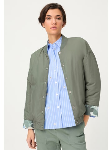 Olsen Wende-Bomberjacke in Khaki/ Hellblau
