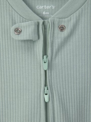 carter's 2er-Set: Strampler in Grün/ Beige