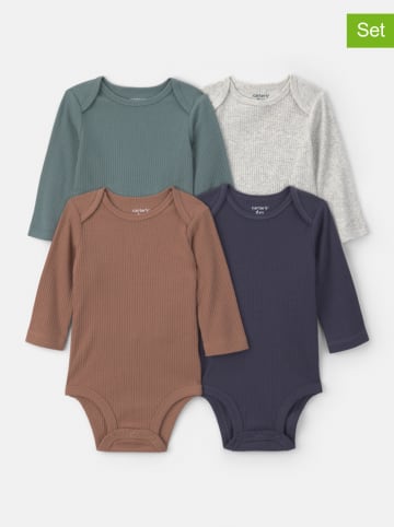 carter's 4-delige set: rompers meerkleurig
