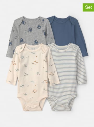 carter's 4-delige set: rompers meerkleurig