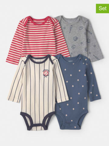 carter's 4-delige set: rompers meerkleurig