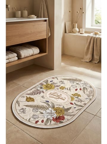 Elizabed Badvorleger in Creme/ Gelb