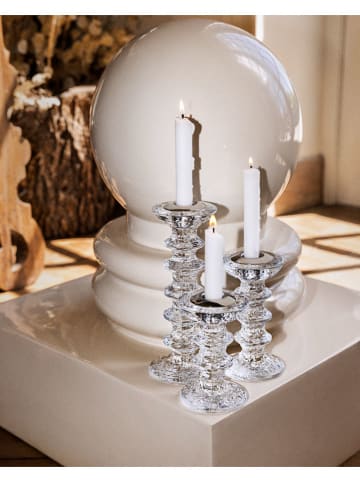 iittala Kerzenhalter "Festivo" in Transparent - (H)21,5 cm