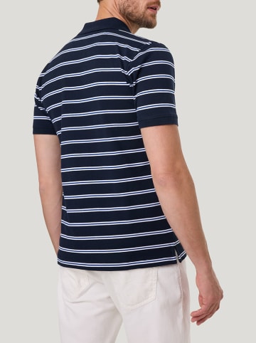Pierre Cardin Poloshirt donkerblauw/wit
