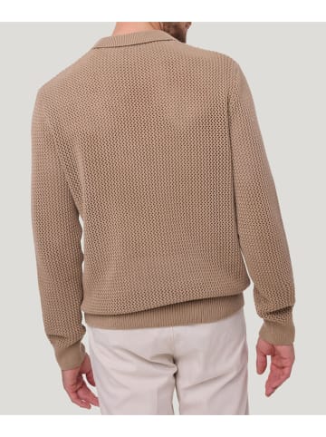 Pierre Cardin Sweter w kolorze jasnobrązowym