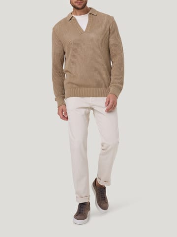 Pierre Cardin Pullover in Hellbraun