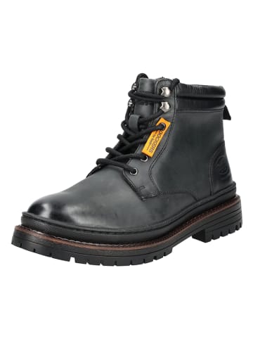Dockers by Gerli Leren boots zwart