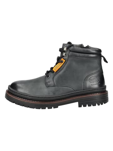 Dockers by Gerli Leren boots zwart
