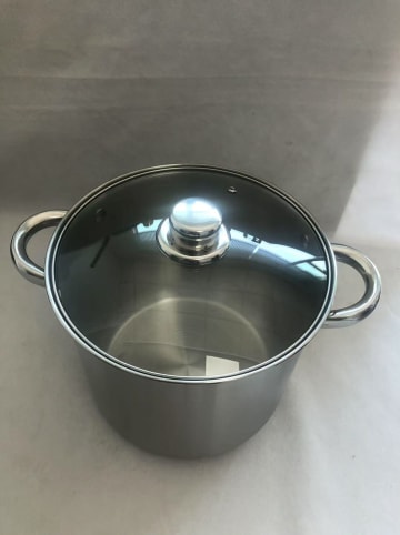 mesa 2tlg. Set: Kochtopf "Enrico" in Silber - 12 l