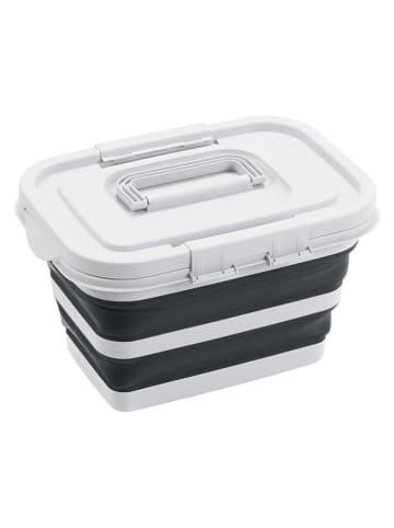 mesa Opbergbox zwart/wit - 7 l