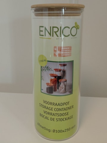 mesa Voorraadglas "Enrico" lichtbruin/transparant - 1760 ml