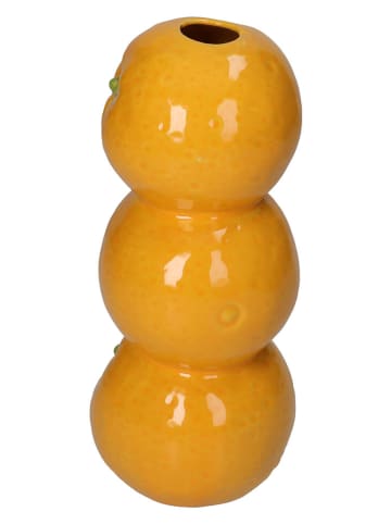 Kersten Vaas "Orange" oranje - (H)19 x Ø 8 cm