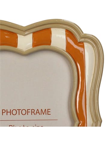 Kersten Bilderrahmen in Creme/ Orange - (B)14,1 x (H)14,1 cm