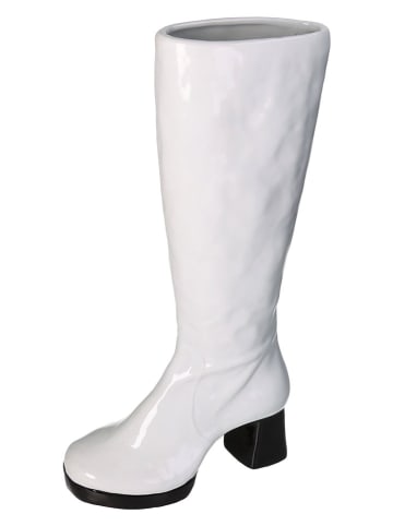 Kersten Vaas ''Boot'' wit - (B)23 x (H)45 x (D)10 cm