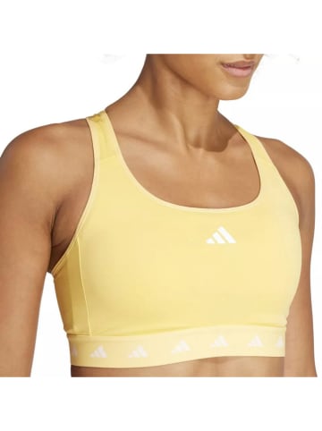 adidas Sport-BH in Gelb