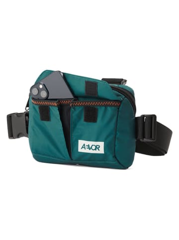 AEVOR Brustbeutel in Petrol - (B)20 x (H)15 x (T)4 cm