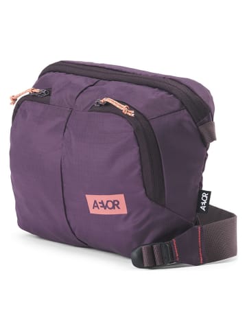AEVOR Umhängetasche in Lila - (B)26 x (H)18 x (T)8 cm
