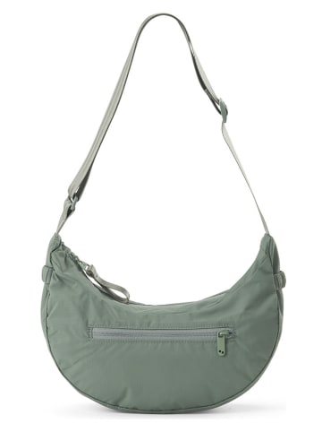 PinqPonq Umhängetasche "Krumm" in Salbei - (B)30 x (H)23 x (T)10 cm