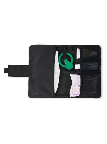 PinqPonq Kosmetiktasche "Klean" in Schwarz - (B)17 x (H)27 x (T)1 cm