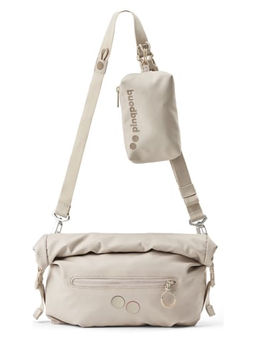 PinqPonq Umhängetasche "Aksel" in Beige - (B)31 x (H)18 x (T)10 cm