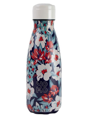 Yoko Design Isoleerfles "Casablanca" blauw/rood/wit - 260 ml