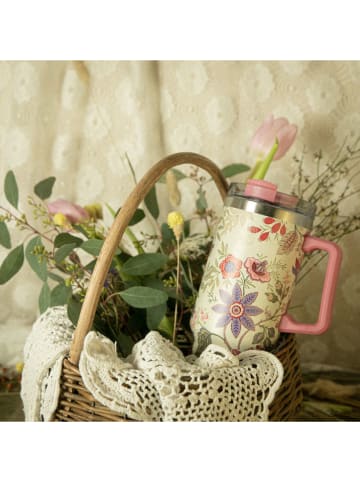 Yoko Design Kubek termiczny "Bohemian" ze wzorem - 1200 ml