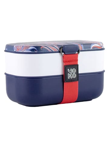 Yoko Design Pojemnik "Seoul" w kolorze niebieskim na lunch - 1200 ml