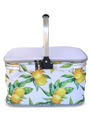 IRIS Barcelona Isolier-Picknickkorb "Lemon Pie" in Gelb/ Grün/ - (B)43 x (H)27 x (T)24 cm