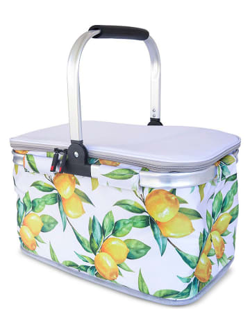 IRIS Barcelona Isolier-Picknickkorb "Lemon Pie" in Gelb/ Grün/ - (B)43 x (H)27 x (T)24 cm