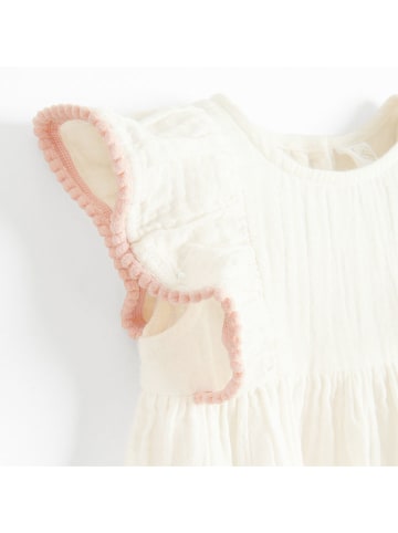 COOL CLUB Kleid in Creme