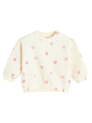 COOL CLUB Bluza w kolorze kremowym