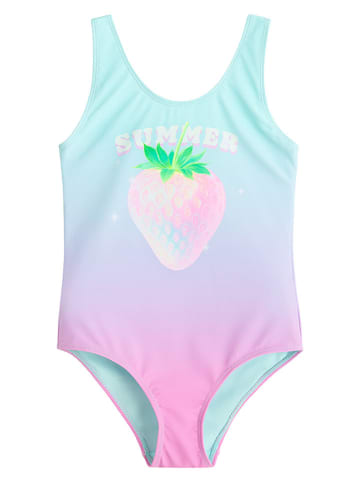 COOL CLUB Badeanzug in Pink/ Hellblau
