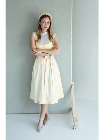 Alpenfee Dirndl "Alma" in Gelb