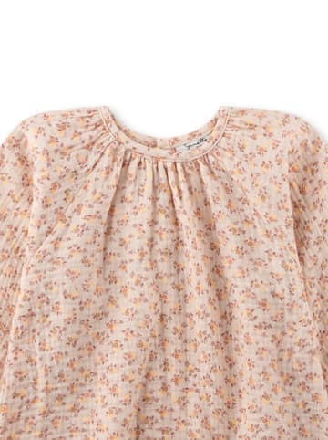 Sanetta Kidswear Bluzka w kolorze beżowym