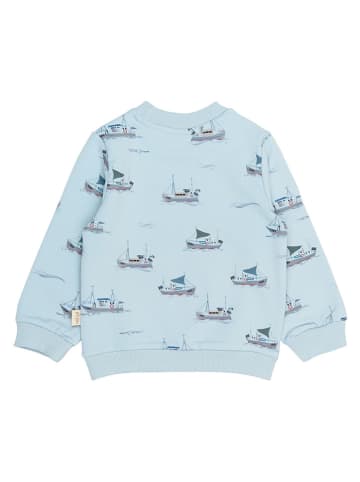 Petit Piao Bluza w kolorze błękitnym