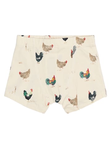 Petit Piao 2er-Set: Boxershorts in Beige/ Grün