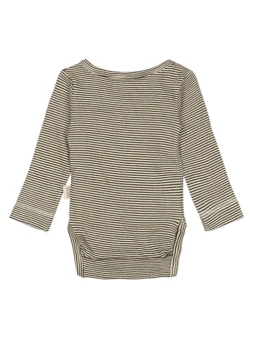 Petit Piao Body w kolorze beżowo-brązowym